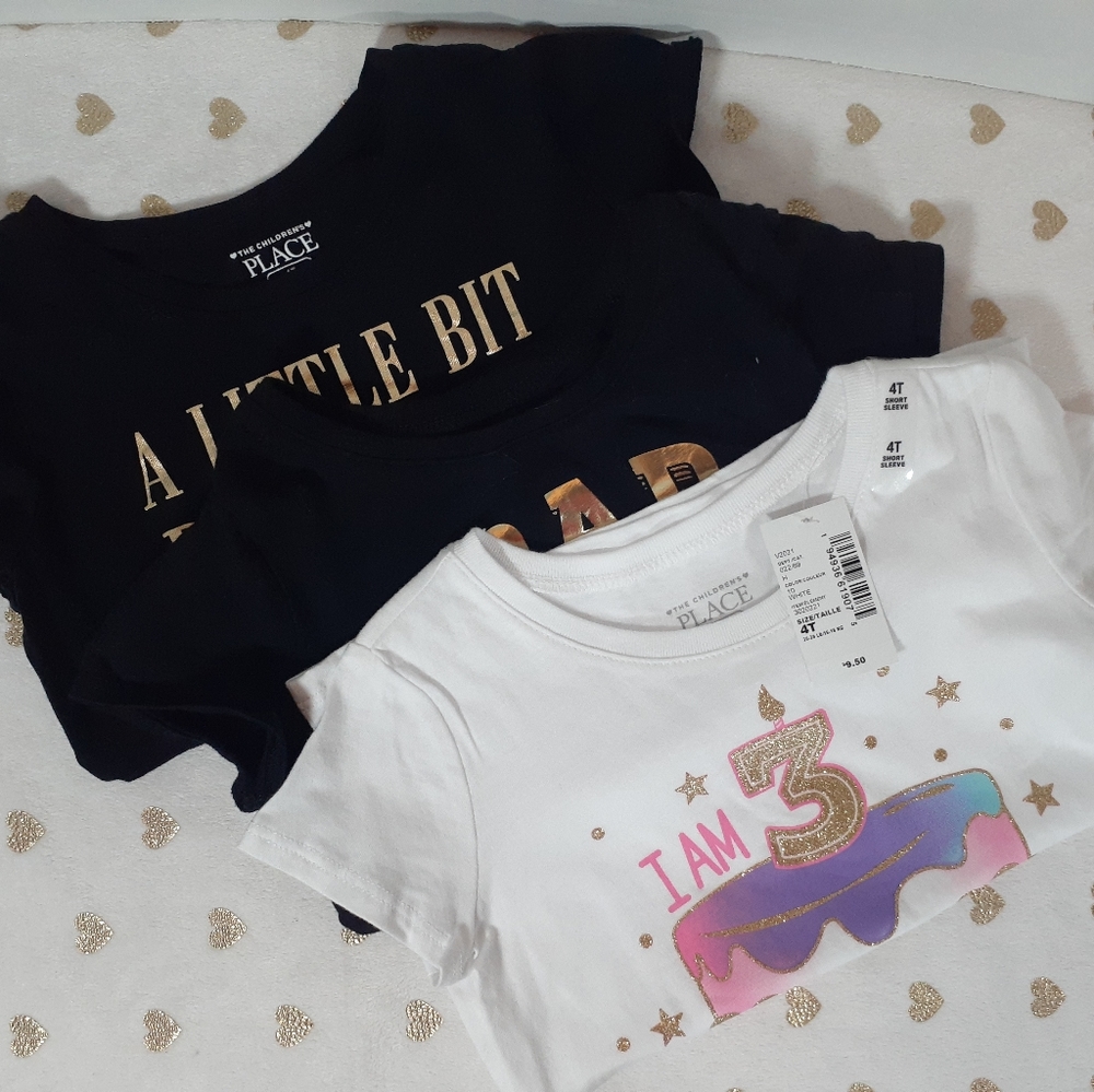 🎉HP🎉 Children's Place Girls T-Shirt Lot